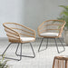 TERRY CHAIR,2PCS with 2 Cushions - DTYStore