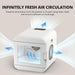 Pet Hair Dryer Box, Ultra Quiet Blow Dryer 6L Capacity for Cats and Small Dogs, Professional Fast Drying Blower, Intelligent Control, Adjustable Temperature and Time, 360 Degree Warm Wind - DTYStore