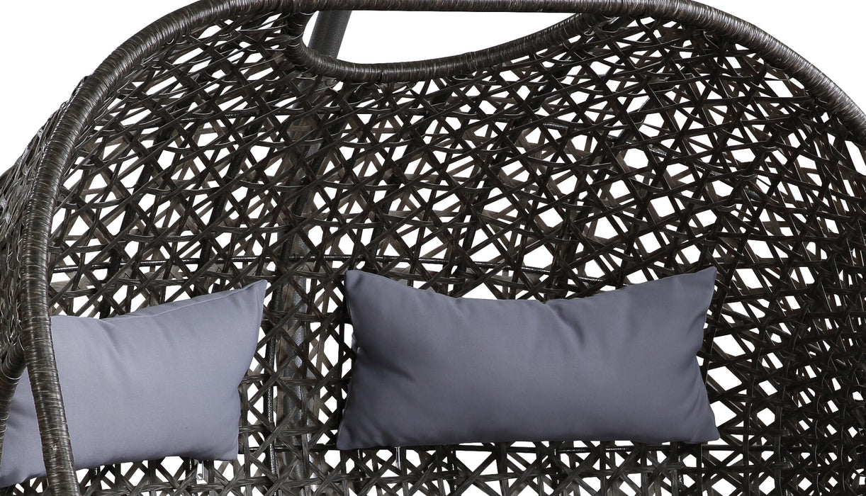 Vasant Fabric & Wicker Hanging Chair - DTYStore