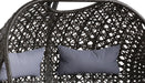 Vasant Fabric & Wicker Hanging Chair - DTYStore