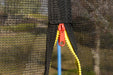 10 FT TRAMPOLINE OUTSIDE SAFETY NET WITH BASKETBALL HOOP - DTYStore