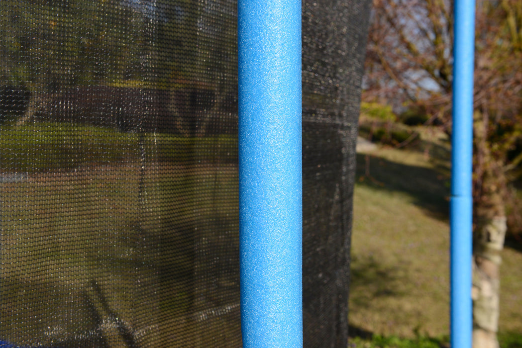 10 FT TRAMPOLINE OUTSIDE SAFETY NET WITH BASKETBALL HOOP - DTYStore