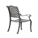 Sparta Modern Dining Arm Chair, Dupione Brown - DTYStore