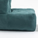 Fluffy bean bag chair, comfortable bean bag for adults and children, super soft lazy sofa chair with memory foam and ottoman, indoor modern focus bean bag chair for living room, bedroom, apartment - DTYStore