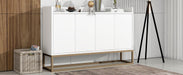 Modern Sideboard Elegant Buffet Cabinet with Large Storage Space for Dining Room, Entryway