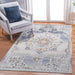 DTY Signature Collection 8X10 Cream/Gold /Medallion Non-Shedding Living Room Bedroom Dining Home Office Stylish and Stain Resistant Area Rug - DTYStore