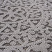DTY Signature Collection 8X10 Gray/White /Medallion Indoor/Outdoor Area Rug - DTYStore