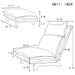 Lazy Sofa Balcony Leisure Chair Bedroom Sofa Chair foldable reclining chair leisure single sofa functional chair