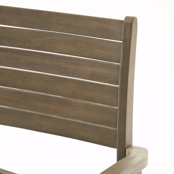 Outdoor Dining Chairs, Grey 63223.00GRY, KD - DTYStore