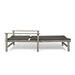 HAMPTON WOOD + WICKER CHAISE LOUNGE - DTYStore