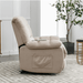 Massage Recliner Chair Electric Power Lift Recliner Chairs with Heat, Vibration, Side Pocket for Living Room Bedroom, Beige