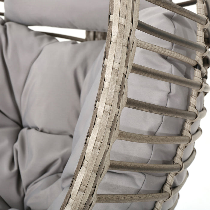 HANGING BASKET- GREY- NO STAND BASKET ONLY - DTYStore