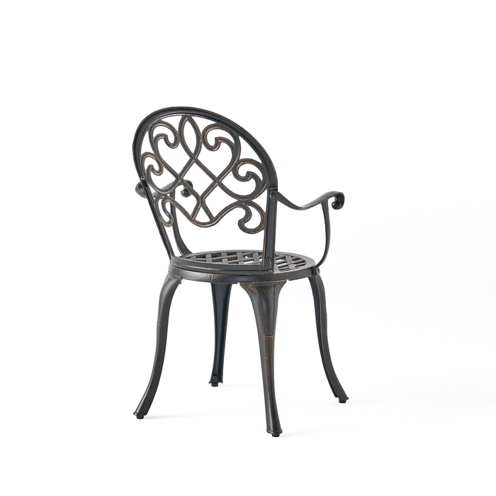 CAMDEN 3PC CAST BISTRO SET W ICE BUCKET - DTYStore