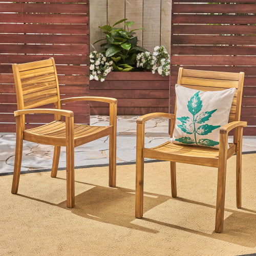 Outdoor Dining Chair, Teak 63223.00 KD - DTYStore