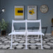 FOLDING CHAIR-2/S, FOLDABLE STYLE -WHITE - DTYStore