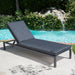 NAVAN CHAISE LOUNGE - DARK GREY - DTYStore
