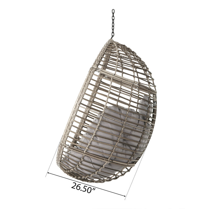 HANGING BASKET- GREY- NO STAND BASKET ONLY - DTYStore