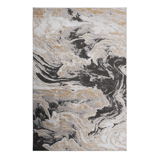 DTY Signature Collection 5X7 Grey /Abstract Non-Shedding Living Room Bedroom Dining Home Office Stylish and Stain Resistant Area Rug - DTYStore
