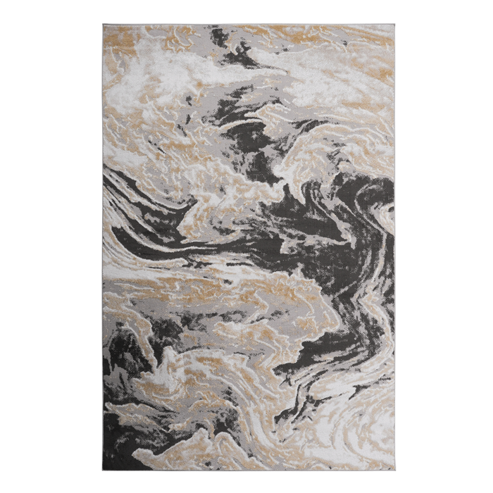 DTY Signature Collection 6X9 Grey /Abstract Non-Shedding Living Room Bedroom Dining Home Office Stylish and Stain Resistant Area Rug - DTYStore