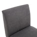 360 Degree Swivel Upholstered Dining Chairs Set of 2 Swivel Dining Room Chairs Kitchen Chairs Casters & Storage Comfy Modern Rolling Chair for Living Room Fabric Armless Chair - DTYStore