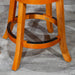 Creede Backless Fabric Swivel Stool, 24" Counter or 30” Bar Stool