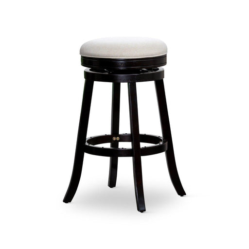 Creede Backless Fabric Swivel Stool, 24" Counter or 30” Bar Stool - DTYStore