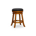 Creede Backless Fabric Swivel Stool, 24" Counter or 30” Bar Stool 24" Counter Height Natural Charcoal Fabric