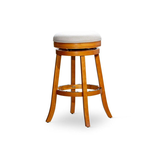 Creede Backless Fabric Swivel Stool, 24" Counter or 30” Bar Stool - DTYStore