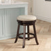 Creede Bonded Leather Backless Swivel Stool, 24" Counter or 30” Bar Stool