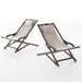 NIKKI BEACH SLING CHAIR - BEIGE(set of 2) - DTYStore