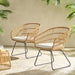 TERRY CHAIR,2PCS with 2 Cushions - DTYStore