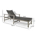 HAMPTON WOOD + WICKER CHAISE LOUNGE - DTYStore