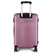 3 Piece Lightweight Luggage Set with TSA Lock, Durable Spinner Wheels and Hooks, Cross Striped