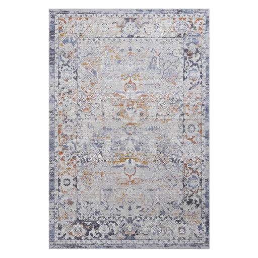 DTY Signature Collection 6X9 Ivory/Grey /Traditional Non-Shedding Living Room Bedroom Dining Home Office Stylish and Stain Resistant Area Rug - DTYStore