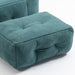Fluffy bean bag chair, comfortable bean bag for adults and children, super soft lazy sofa chair with memory foam and ottoman, indoor modern focus bean bag chair for living room, bedroom, apartment - DTYStore