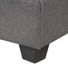 104.5" Reversible Sectional Sofa Space Saving with Storage Ottoman Rivet Ornament L-shape Couch for Small or Large Space Dorm Apartment