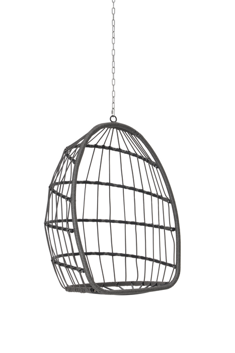 Outdoor Garden Rattan Egg Swing Chair Hanging Chair - DTYStore