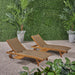 BANZAI CHAISE LOUNGE WITH PULL-OUT TRAY [SET OF 2 PCS] - DTYStore