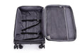 3-Piece Set Softshell Suitcase Spinner Wheels Terylene Polyester Luggage Sets Carry On