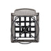3 Pieces Outdoor Swivel Rocker Patio Chairs, 360 Degree Rocking Patio Conversation Set with Thickened Cushions and Glass Coffee Table for Backyard, Grey - DTYStore