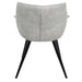 Wrangler Industrial Accent Chair in Light Grey by LumiSource - Set of 2 - DTYStore