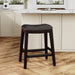 Durango Bonded Leather Saddle Stool, 24" Counter Stool or 30" Bar Stool