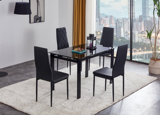 5-piece dining table set, dining table and chair - DTYStore