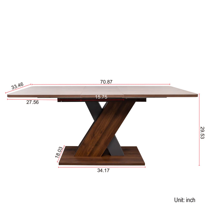 Multifunctional extendable console table - DTYStore