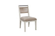 Rope Back Chair - Vanilla / Carmel - DTYStore