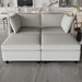 Love Seat Couches, Chaise Longue Mid Century Modern Sofa Couch With Storage for Small Spaces, Living Room , Bedroom