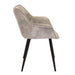Wrangler Industrial Accent Chair in Light Grey by LumiSource - Set of 2 - DTYStore