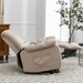 Massage Recliner Chair Electric Power Lift Recliner Chairs with Heat, Vibration, Side Pocket for Living Room Bedroom, Beige