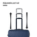 3 Piece Luggage Sets ABS Lightweight Suitcase with Two Hooks, Spinner Wheels, TSA Lock