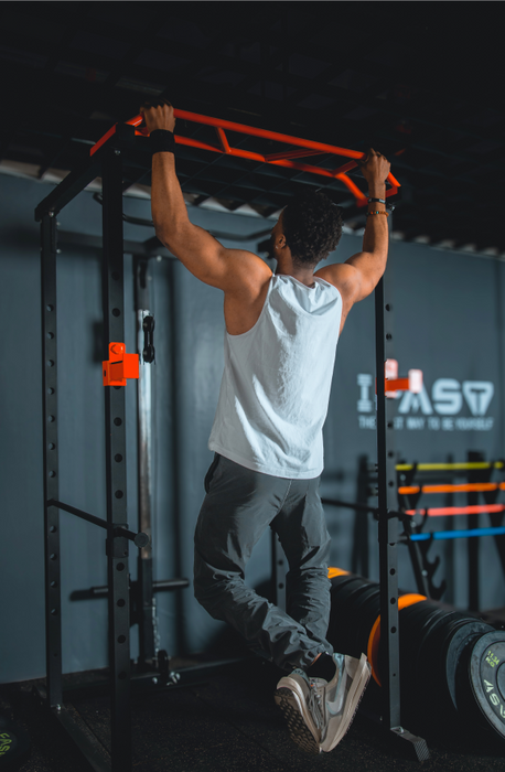Multi-functional Power Cage,Home Adjustable Pullup Squat Rack 1000Lbs Capacity Comprehensive Fitness Barbell Rack - DTYStore